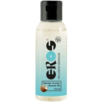 Eros: Wellness Massage, Sesame-Jojoba-Almond Oil Cocos, 50 ml