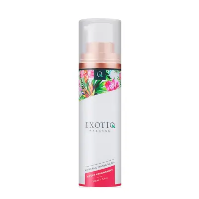 Exotiq Kissable Massage Oil Sweet Strawberry