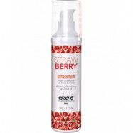 Exsens: Warming Massage Oil, Strawberry, 50 ml