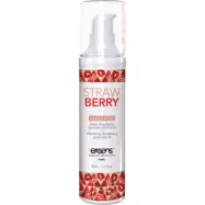 Exsens: Warming Massage Oil, Strawberry, 50 ml