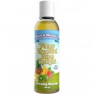 Fizzy Tropical Wine Delight Värmande massageolja 150 ml