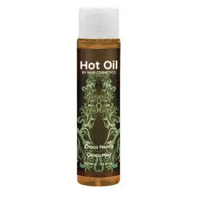 Hot Oil Värmande Massageolja, Chocolate-Mint