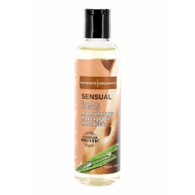INT ORGANICS MASSAGEOLJA SENS 120ML