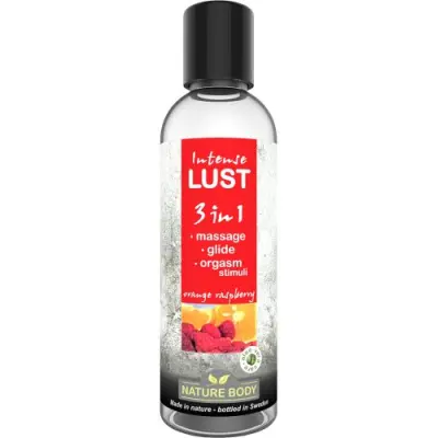 Intense Lust 3 in 1, Orange Raspberry 100 ml