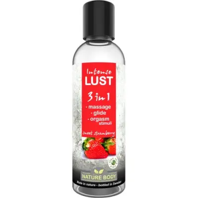 Intense Lust 3 in 1, Sweet Strawberry 100 ml