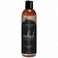 Intimate Earth Naked Massageolja 120 ml - Klar