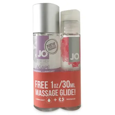 JO Agape glidmedel 60 ml, värmande glid på köpet