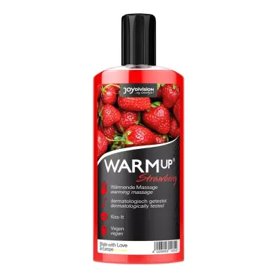 Joydivision Warm-up Massage Oil Strawberry 150ml