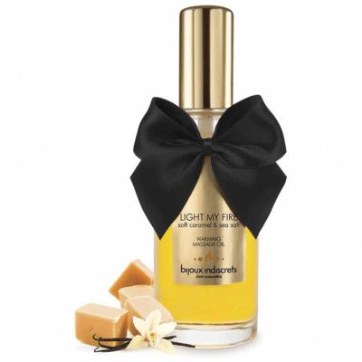 Light My Fire Caramel Sea Salt Warming Massage Oil 100ml