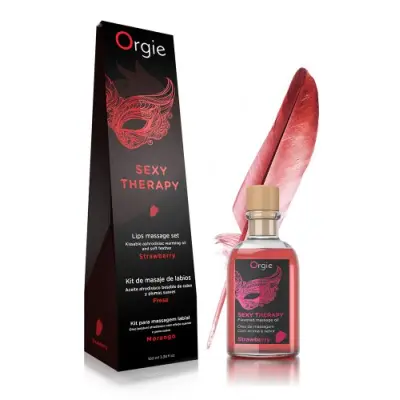 Lips Massage Set, Strawberry