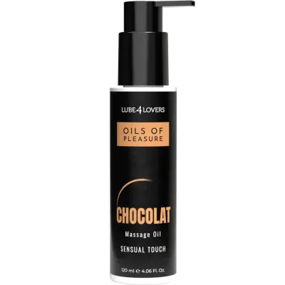 Lube4Lovers: Oils Of Pleasure, Chocolate Massage Oil, 120 ml