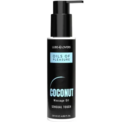 Lube4Lovers: Oils Of Pleasure, Coconut Massage Oil, 120 ml