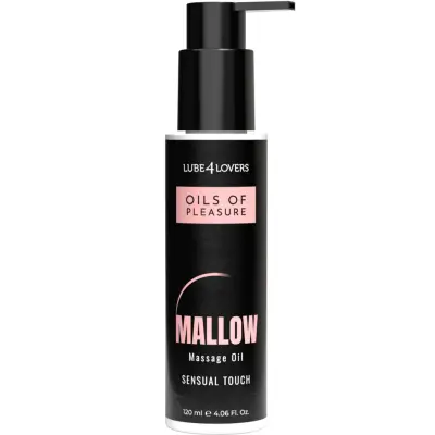 Lube4Lovers: Oils Of Pleasure, Marshmallow Massage Oil, 120 ml