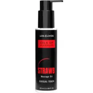 Lube4Lovers: Oils Of Pleasure, Strawberry Massage Oil, 120 ml