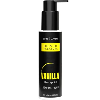 Lube4Lovers: Oils Of Pleasure, Vanilla Massage Oil, 120 ml