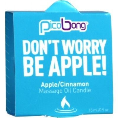 Massage candle apple cinamon