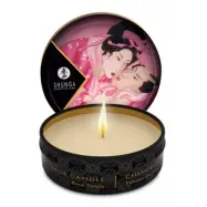 Shunga Massageljus, Rose Petals - 30 ml