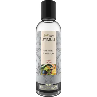 Nature Body: Lust Stimuli, Warming Massage, Tropic Exotic, 100 ml