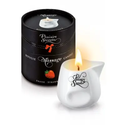 Plaisirs Secrets - Massage Candle Strawberry