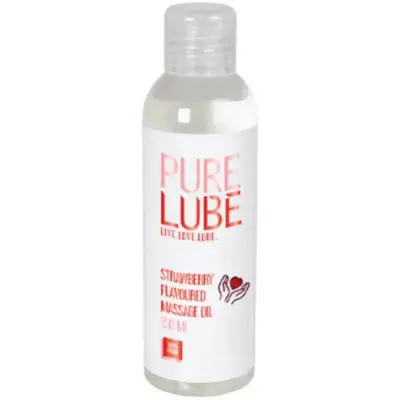 Pure Lube Massage Oil Strawberry 150 ml
