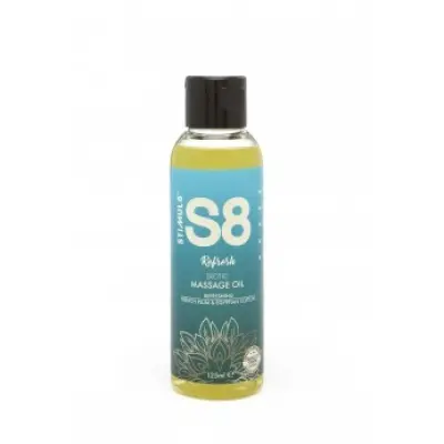S8 Massage Oil French Plum & Egyptian Cotton 125 ml