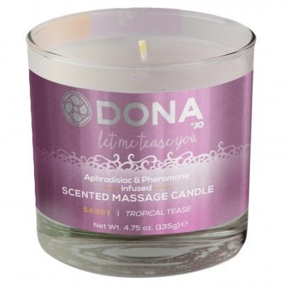 Scented massage candle - sassy