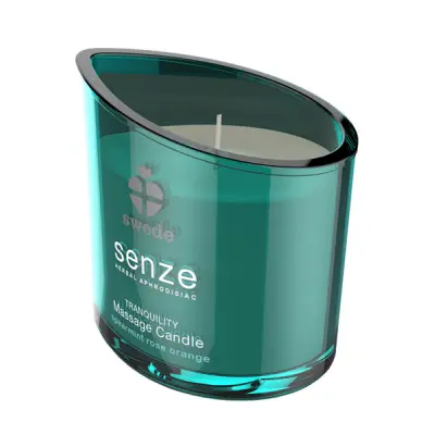 Senze Massage Candle Spearmint Rose Orange 150ml