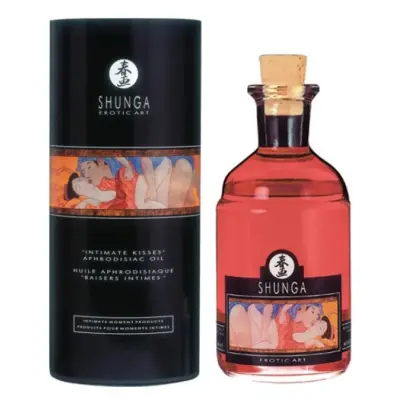 Shunga Aphrodisiac Oil Champagne& Strawberry 100 ml