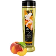 Shunga: Erotic Massage Oil, Stimulation Peach, 240 ml