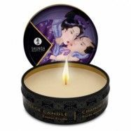 Shunga massage candle fruits