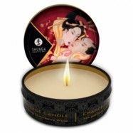 Shunga massage candle strawberry