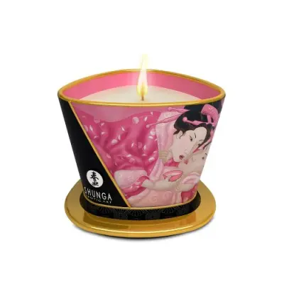 Shunga Massageljus, Candle Roses - 170 ml