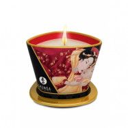 Shunga Massageljus, Strawberry Wine - 170 ml