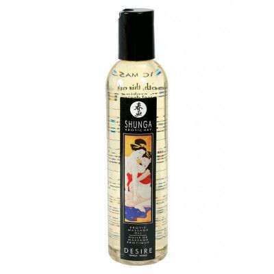 SHUNGA MASSAGEOLJA DESIRE VANILLA 250 ML.