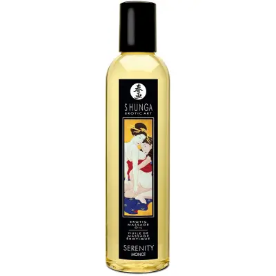 Shunga: Erotic Massage Oil, Serenity Monoi, 250 ml
