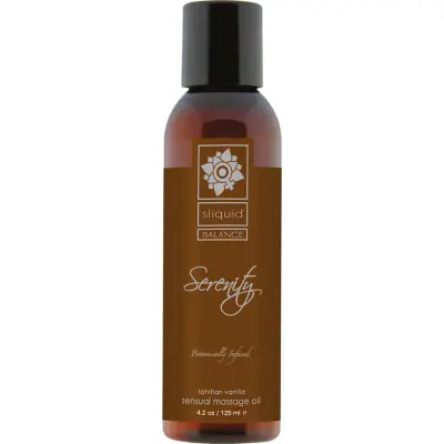 Sliquid: Balance Serenity, Massage, Tahitian Vanilla, 125 ml