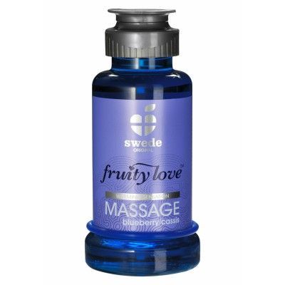 SWEDE HOT MASSAGEOLJA BLUEB/CASSIS 100 ML
