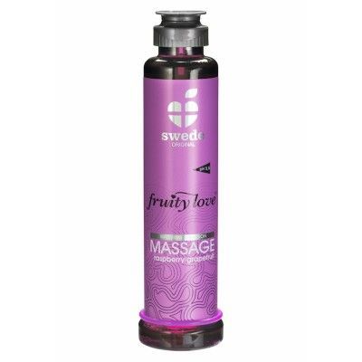 SWEDE HOT MASSAGEOLJA HALLON/GRAPEFRUKT 200 ML