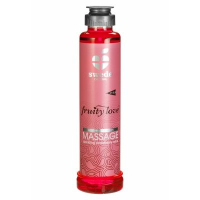 SWEDE HOT MASSAGEOLJA SPARKLING STRAWBERRY 200 ML