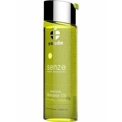 Swede: Senze Arousing Massage Oil, Lemon Pepper Eucalyptus, 75 ml