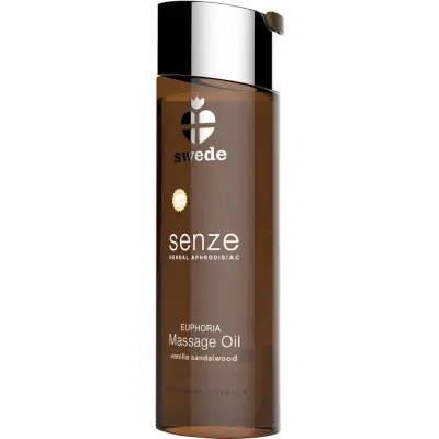 Swede: Senze Euphoria Massage Oil, Vanilla Sandalwood, 75 ml