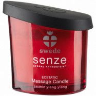 Swede Senze Massageljus 50 ml - Röd