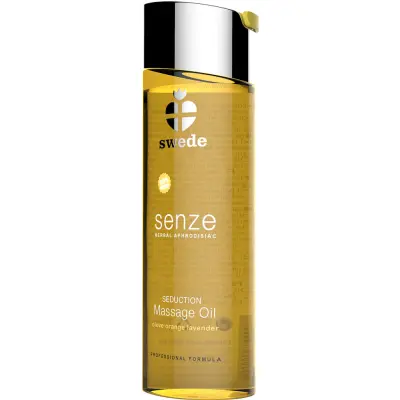 Swede: Senze Seduction Massage Oil, Clove Orange Lavender, 75 ml