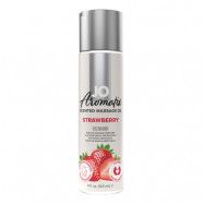 System Jo Aromatix Scented Massage Oil Strawberry 120ml