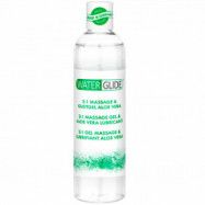 Waterglide Aloe Vera 2-i-1 Massagegel och Glidmedel 300 ml - Clear