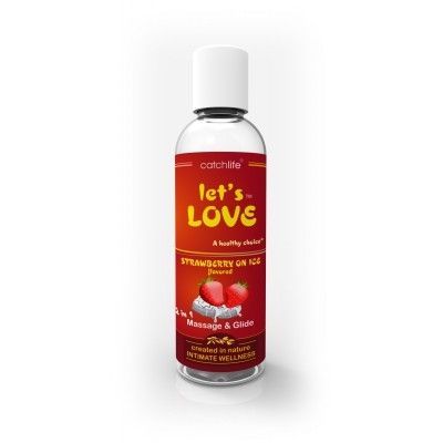 Wellness massage glide strawb. on ice