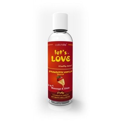 Wellness massage glide vanilla strawb.