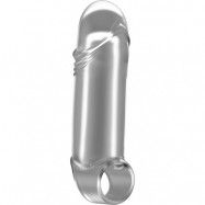 Sono: Stretchy Thick Penis Extension No. 35, transparent