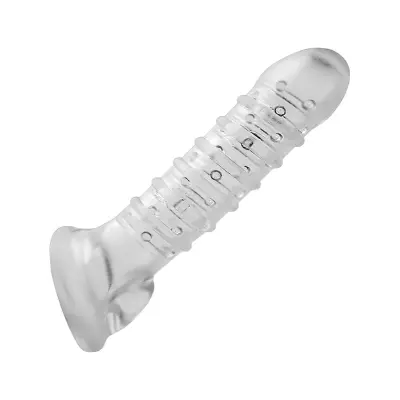 Tom of Finland: Textured Girth Enhancer, clear