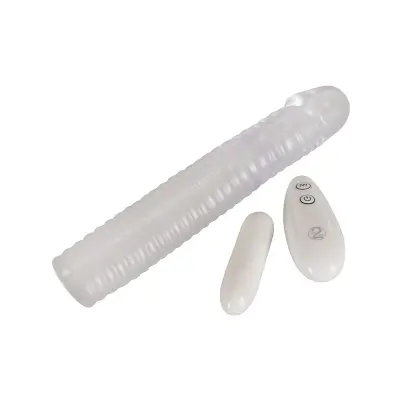 You2Toys: Vibrating Remote Control Sleeve, transparent